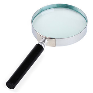 MG86050 Лупа ручна 3Х, діаметр 100мм, лінза скло, Magnifier, фото 1