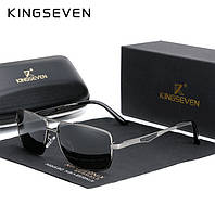 Мужские поляризационные солнцезащитные очки KINGSEVEN N7906 Gun Gray
