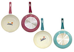 Сковорода алюмінієва 30см тефлонова, не для індукційних плит