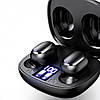 Бездротові вакуумні навушники-гарнітура з мікрофоном в кейсі з дисплеєм сенсорні JOYROOM JR-TL5 Чорний, фото 3
