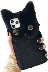 Чохол/накладка для Apple iPhone 11 Alitek Котик Чорний