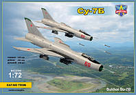 Пластикова модель 1/72 Modelsvit 72006 радянський винищувач-бомбардувальник Сухой Су-7Б