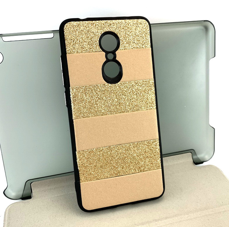 Чохол для Xiaomi Redmi 5 накладка на задню панель бампер протиударний Hoco Stripes TPU чорний