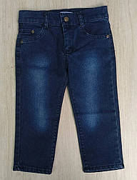 Класичні сині джинси для хлопчика на флісі 3-7 років