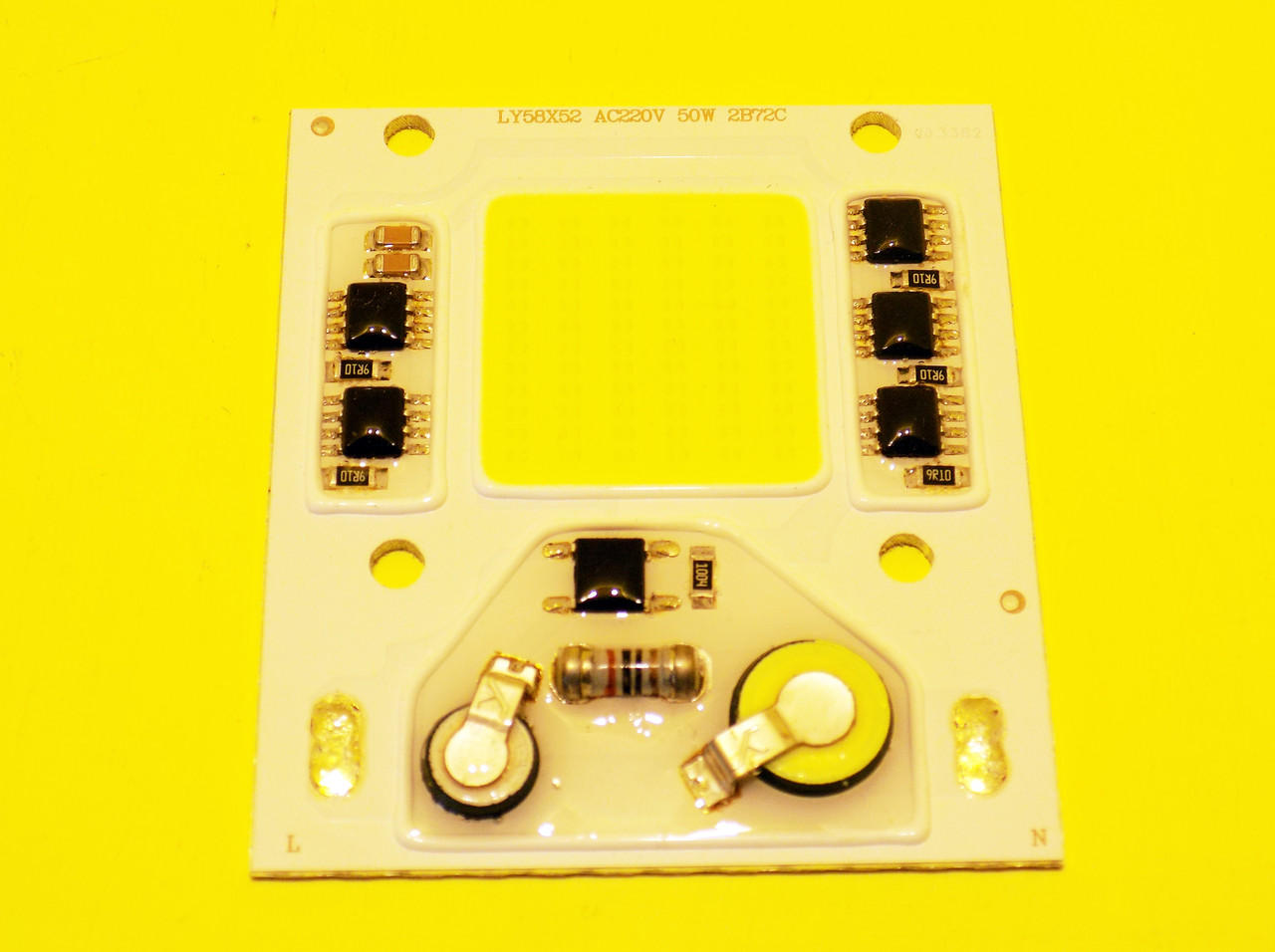 Світлодіод 220V 50W LEDLY-58*52-220V-50W, фото 1