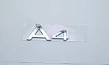Емблема напис багажника Audi А4, фото 2