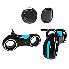 Біговел-каталка, толокар Star One Scooter, Cosmo-байк, ТРОН Bluetooth LED-підсвічування Black заряд від USB, фото 10