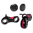 Біговел-каталка, толокар Star One Scooter, Cosmo-байк, ТРОН Bluetooth LED-підсвічування Black заряд від USB, фото 9