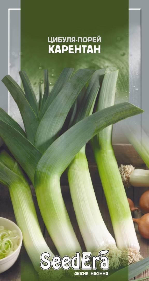 Насіння цибуля порей Карентан, 1г, Seedera