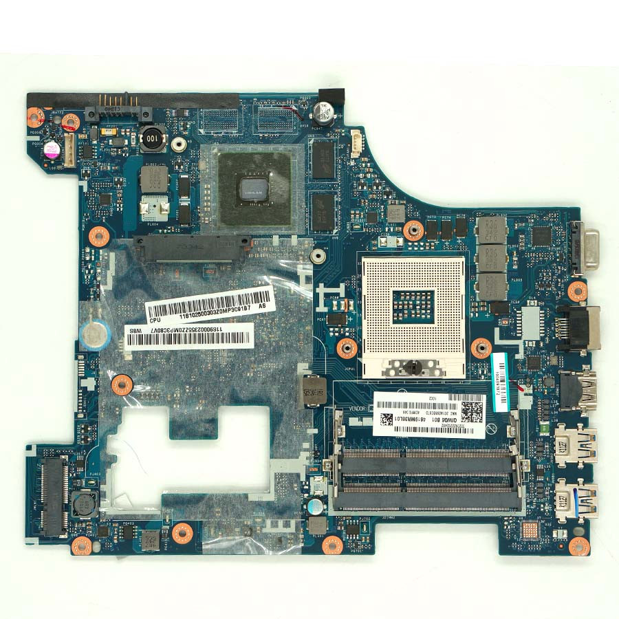 Материнська плата Lenovo IdeaPad G585, N585 QIWG6 LA-7988P HM76 PGA989 GeForce GT 710M 1gb N14M-GL-B-A2, фото 1