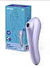 Вакуумний вібратор для клітора Satisfyer Dual Pleasure Mauve, фото 5