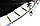Батут SkyJump 10 фт., 312 см. із захисною сіткою і сходами, Батут із захисною сіткою та драбинкою Польща, фото 7
