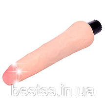 Вібратор Waterproof Cyber Vibe, Flesh, 19 см, фото 5