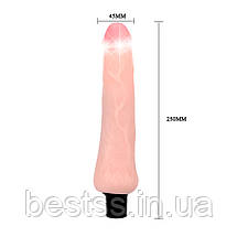 Вібратор Waterproof Cyber Vibe, Flesh, 19 см, фото 3