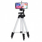 Штатив WT-3110A для камеры, телефона тринога, трипод с максимальной высотой 110см TRIPOD 3, фото 1