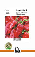 Семена перца Самандер F1, 50 семян ранний(55-65 дн), конической формы, красный, сладкий, Nunhems