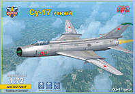 Пластикова модель 1/72 Modelsvit 72017 радянський винищувач-бомбардувальник СУ-17 ранній