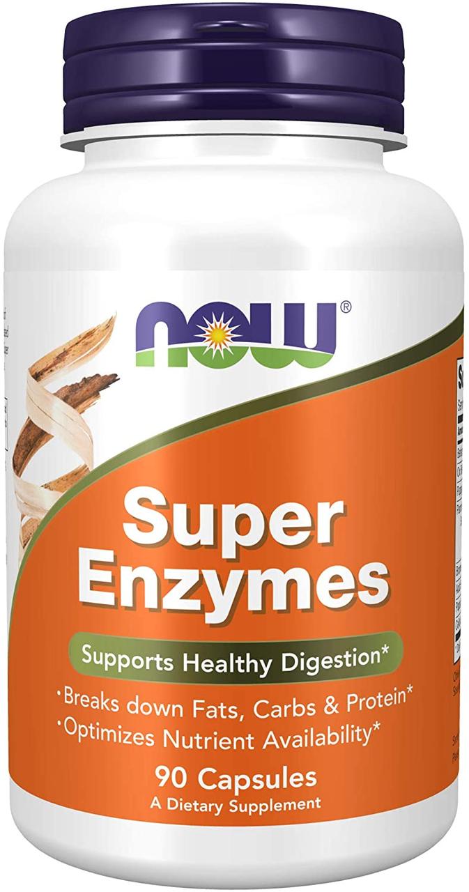 Now Foods Super Enzymes 90 капсул
