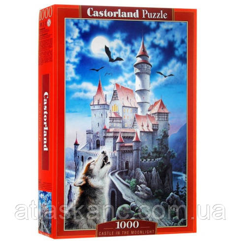 Іграшка Пазл 1000 Замок і вовк 68 х 47 см Castorland C-100699