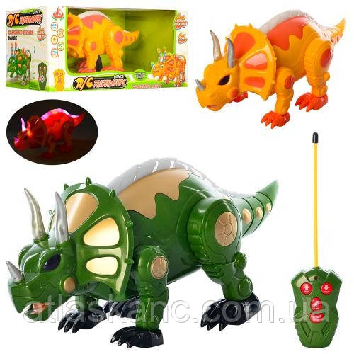 Іграшка Радіокерована Динозавр, світло, звук Play Smart 35 см 7587, фото 1