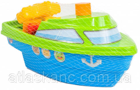Іграшка Пластикова Кораблик сортер Тигрес 36 х 16 см 39379, фото 1