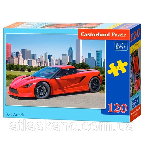 Іграшка Пазли 120 Castorland 32 х 23 см Спорт-кар В-12480