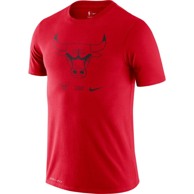 Футболка баскетбольна чоловіча Nike Chicago Bulls Practice розмір M, XL (CK8363-657)