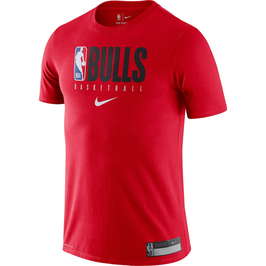 Футболка баскетбольна чоловіча Nike Chicago Bulls Practice розмір M (CK8189-657)