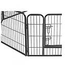 Металевий манеж, вольєр для собак і цуценят Malatec 9041, висота 80 см, вага 20 кг., фото 4
