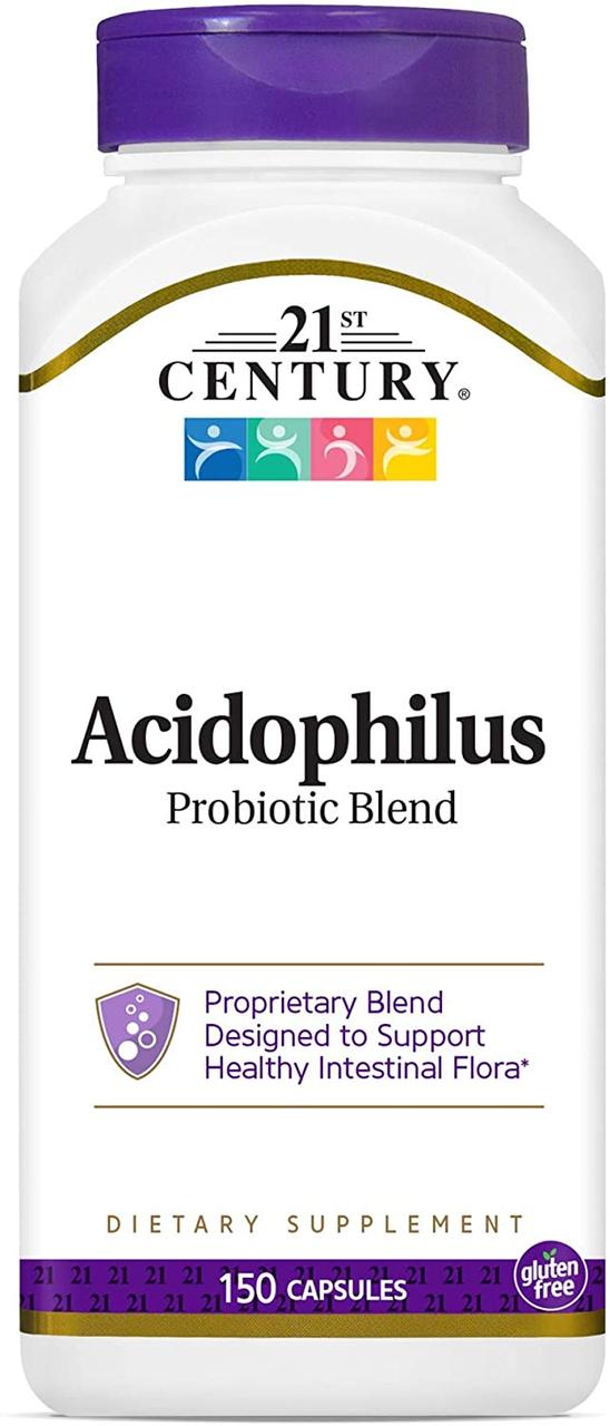 21st Century Acidophilus Probiotic Blend 150 капсул, фото 1