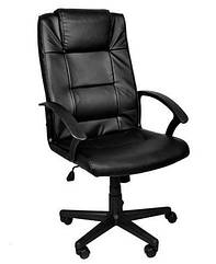Офісне крісло шкіряне комп'ютерне стілець поворотний MALATEC