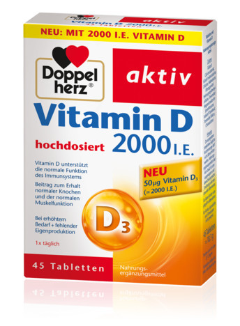 Doppelherz Vitamin D 2000 I.E.