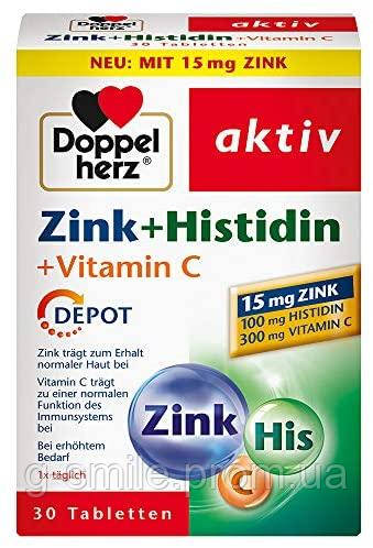 Doppelherz Zinc + Histidine + Vitamin C