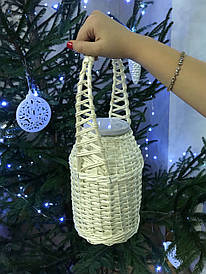 Банка для освячення води «широка ручка» Білий колір 2л