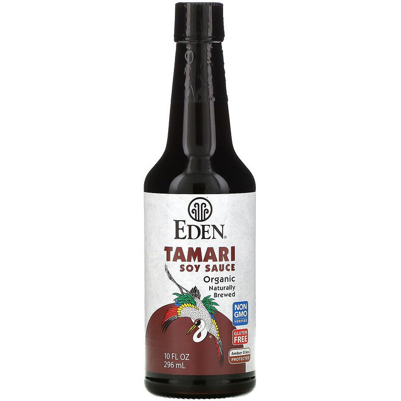 Соєвий соус Тамарі, NOW Foods, Eden Foods "Tamari Soy Sauce" безглютеновий (296 мл), фото 1