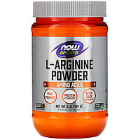 L-Аргинин NOW Foods, Sports "L-Arginine Powder" в порошке (454 г)