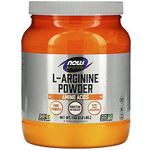 L-Аргінін NOW Foods, Sports "L-Arginine Powder" у порошку (1 кг)