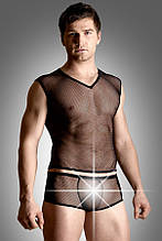 Чоловічий комплект білизни Softline 4601 Net Set, чорний XL