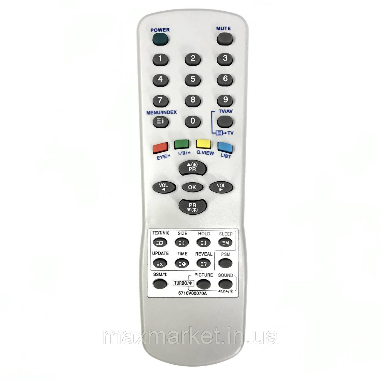 Пульт дистанційного керування LG 6710V00070A [TV]