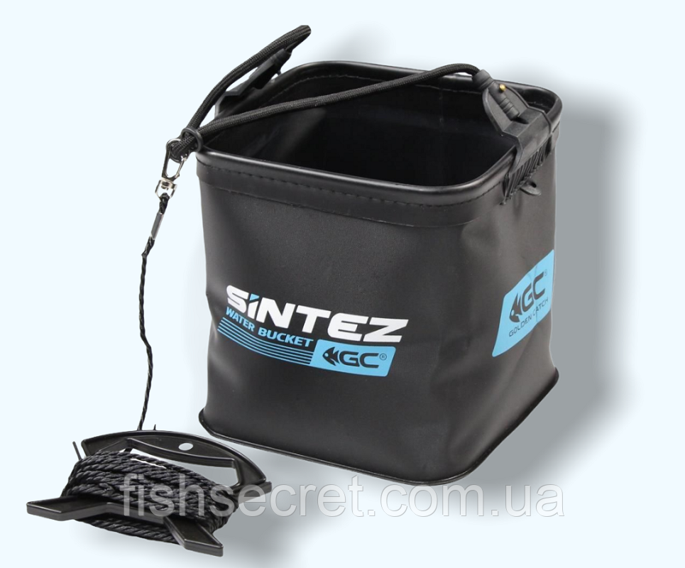 Відро складане EVA Golden Catch Sintez Bucket 5.8 л., фото 1