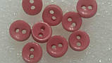 Гудзик для ляльок міні 6 мм. Відтінок рожевого. № 6.52, фото 4