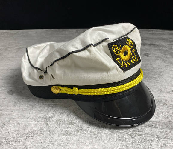 Кепка моряка біла 58 см, Отл упоряд, ціна 99 грн — Prom.ua (ID#1324490396)