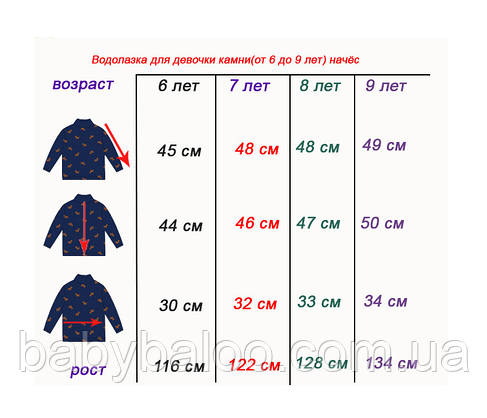 Водолазка для дівчинки камені(від 6 до 9 років) начіс, фото 4