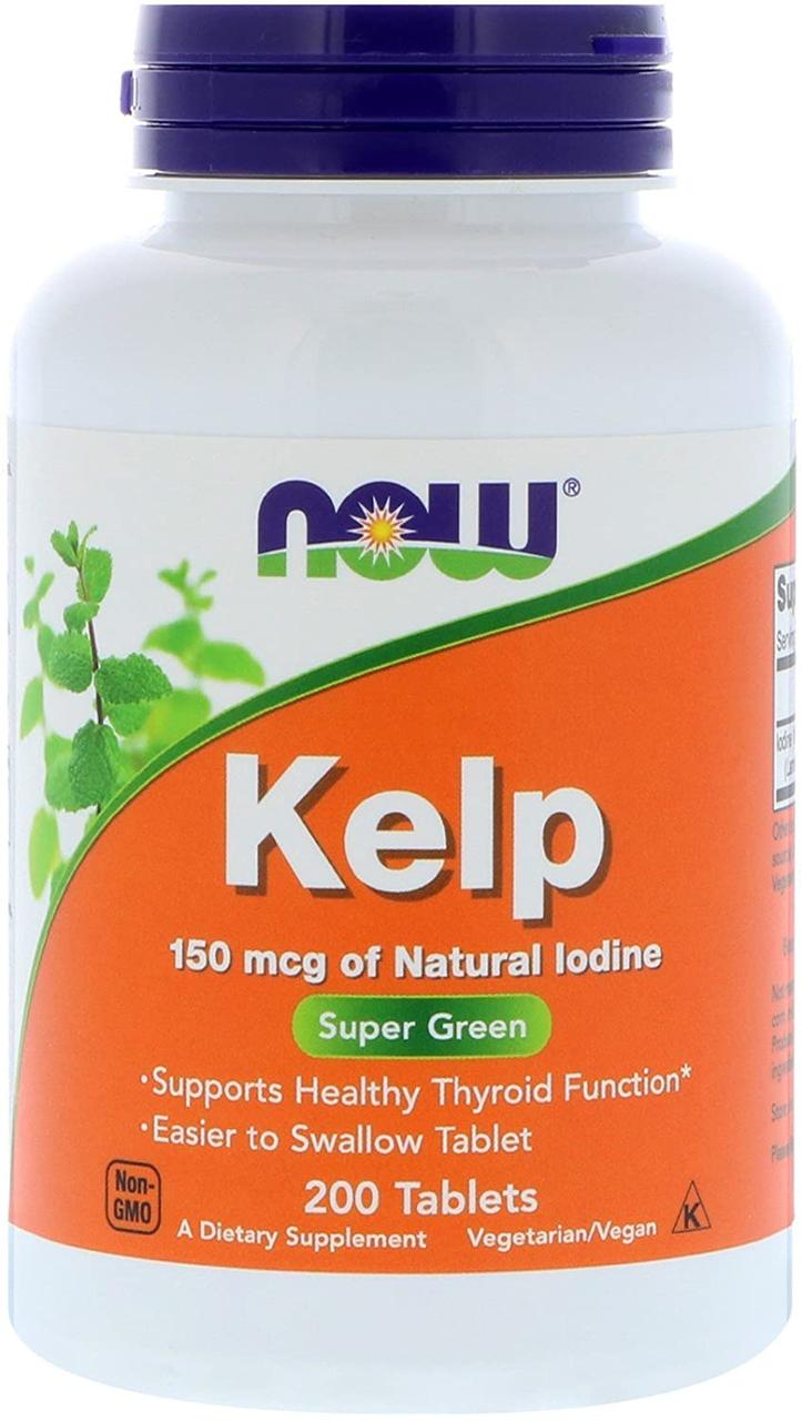 Now Foods Kelp 150 mcg 200 таблеток