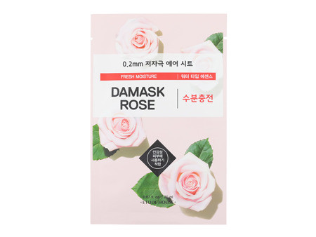 Освежающе-зволожуюча маска з екстрактом дамаської троянди ETUDE HOUSE 0.2 mm Therapy Air Mask Damask Rose