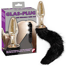 Анальний пробка Glass Plug with Tail