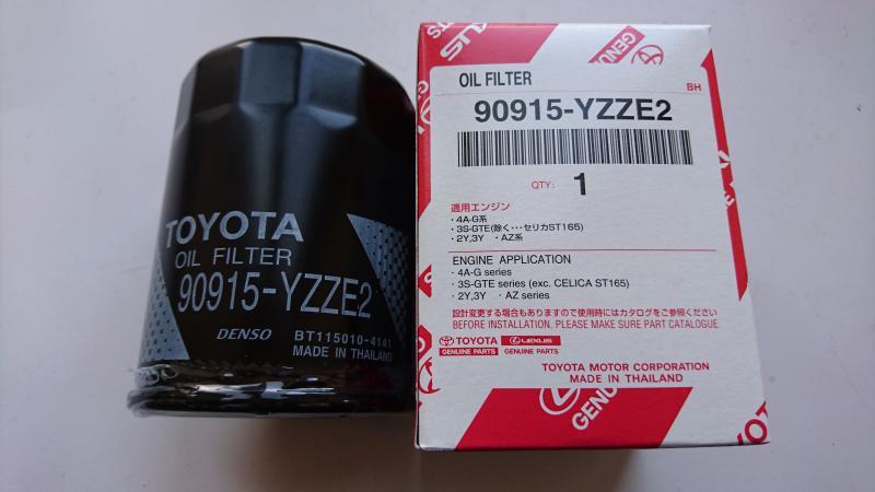 Фільтр масляний TOYOTA Camry 30, Camry 40, RAV-4 05, Solara, Toyota, Двигун: 2, 0 (1AZFE), Двигун: 2, 4