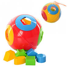 Іграшка "Розумний малюк Куля 1 ТехноК" геометричні фігури арт 2247.