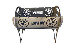 Мангал розкладний, сталь 3 мм, BMW (автомангал переносний БМВ) на 5 шампурів