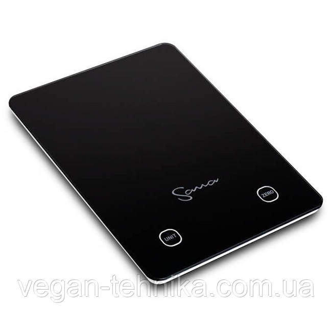 Електронні кухонні ваги Sana Digital Kitchen Scale Black